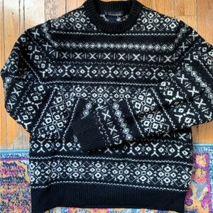 Brooks Brothers medium wool and cashmere blend sweater